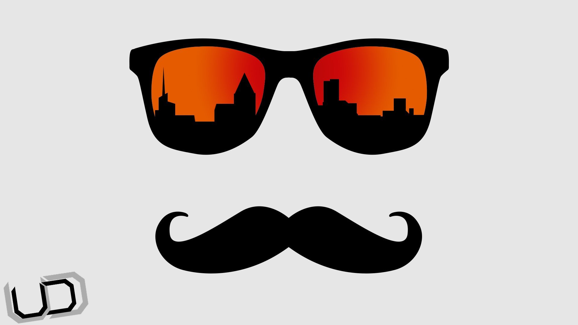 sunglasses mustache like town new-york HD wallpaper