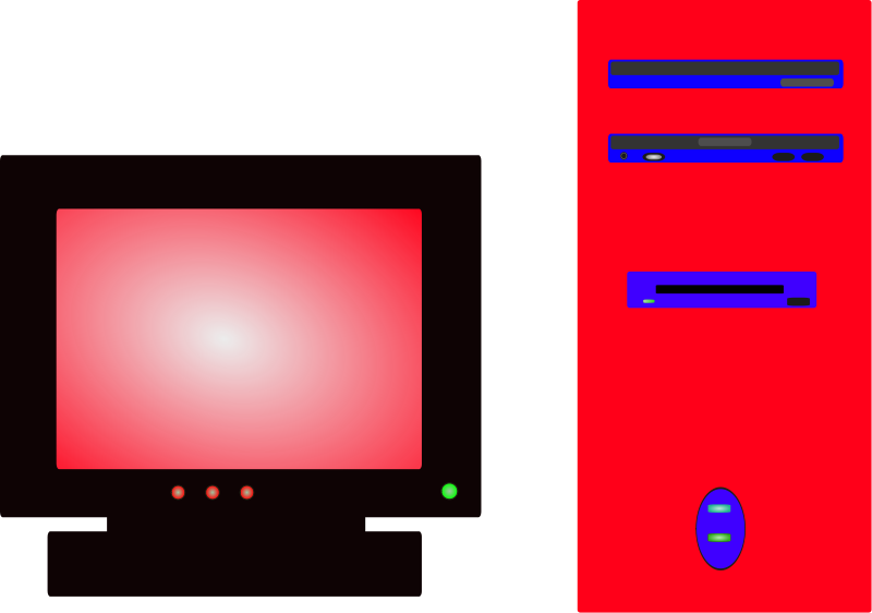 Computer Parts Clipart