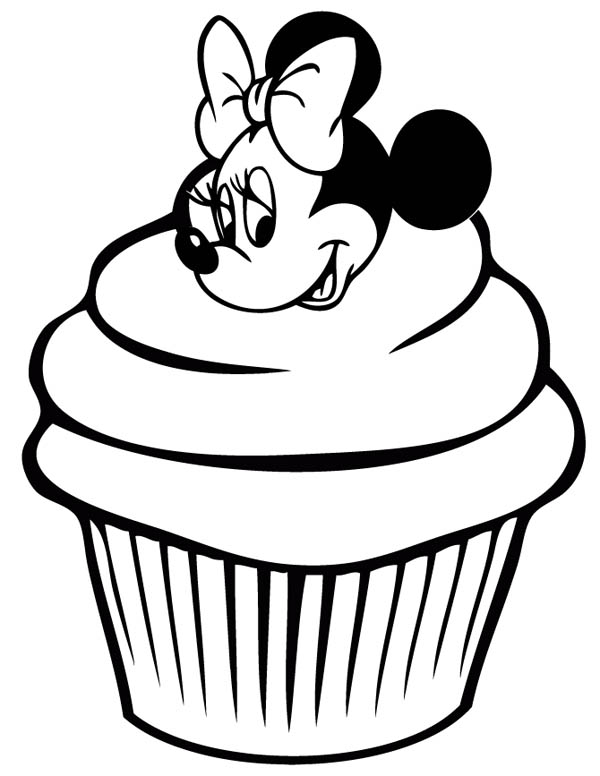 Cupcake Line Drawing ClipArt | DownloadClipart.org