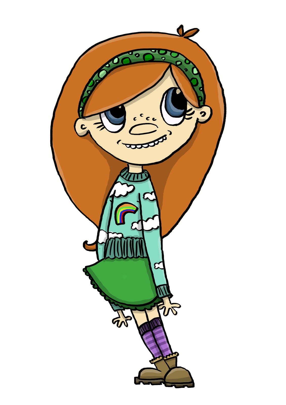 Cartoon Girl Clipart