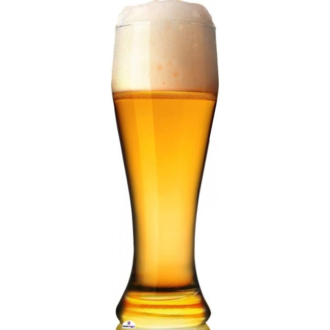 Glass of Beer Cardboard Cutout 342