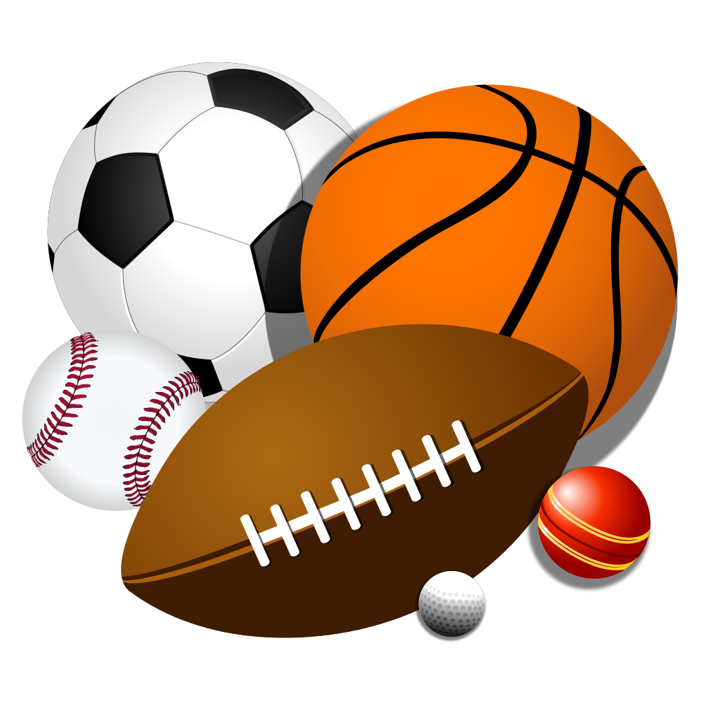 Sports balls clipart