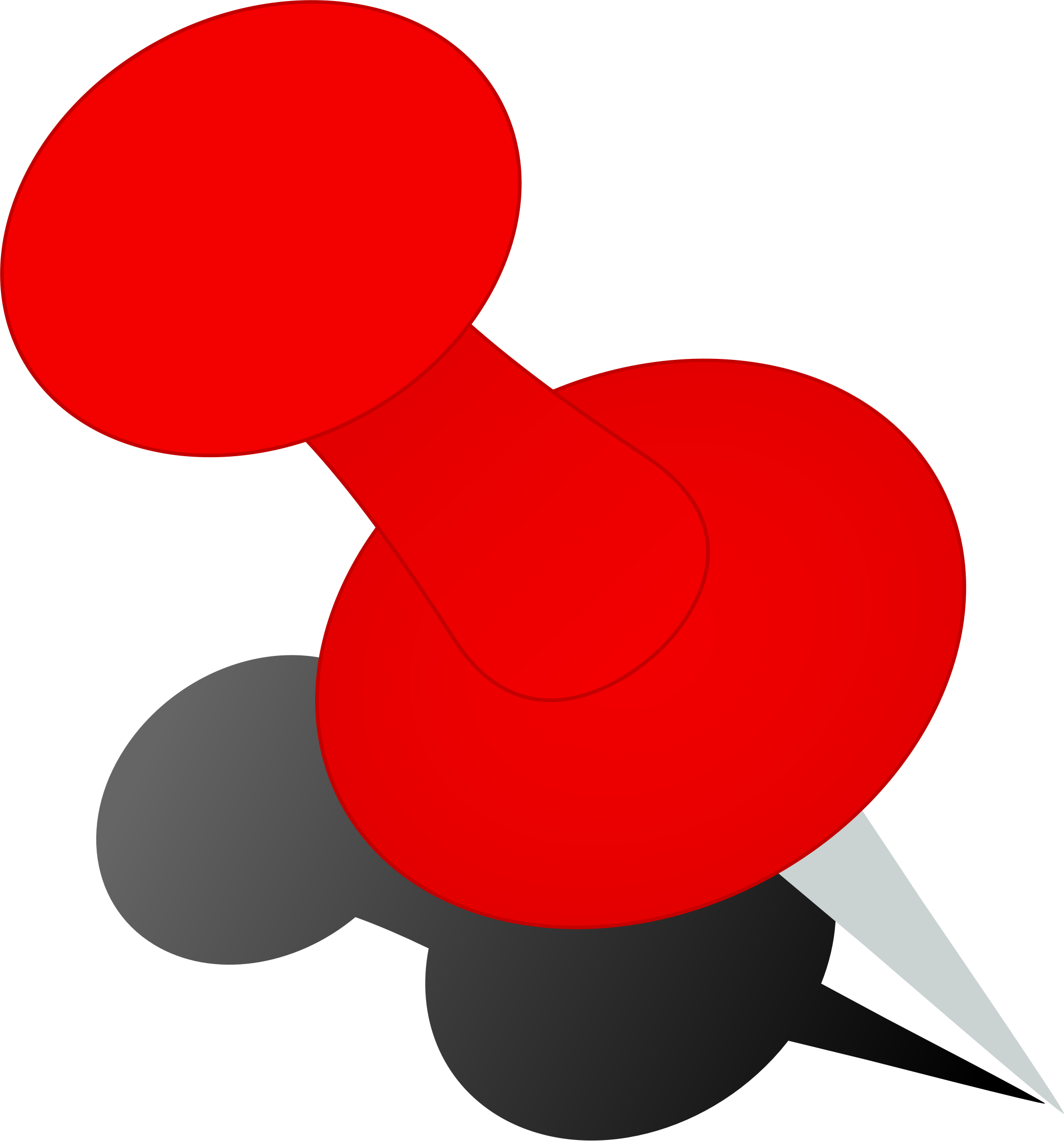 Clipart - Push Pin 2