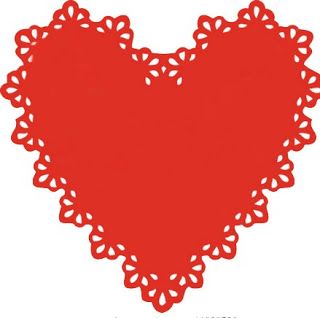 Lace, Heart and Lace heart