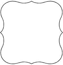 Fancy Shape Clipart Vintage Frame Clipart