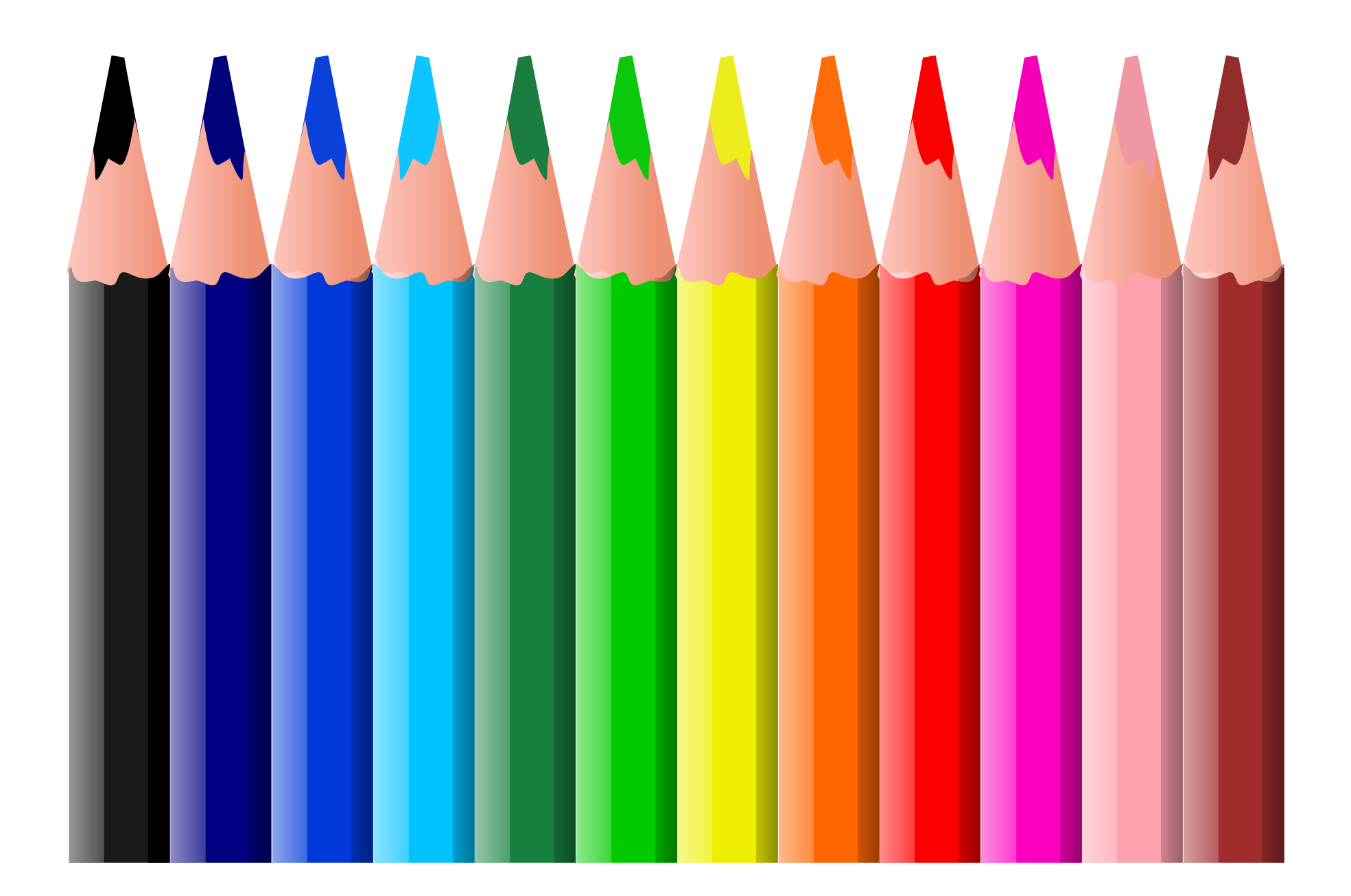 Colored Pencils Clipart - Free Clipart Images