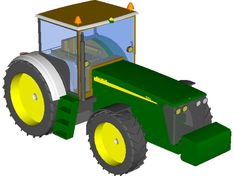 John Deere Tractor Cartoon | Free Download Clip Art | Free Clip ...