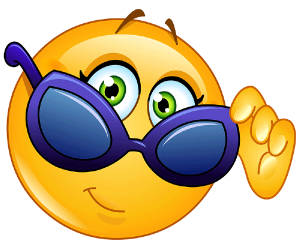 Shades Smiley - Facebook Symbols and Chat Emoticons