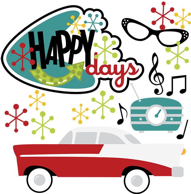 50s Diner Signs Clipart