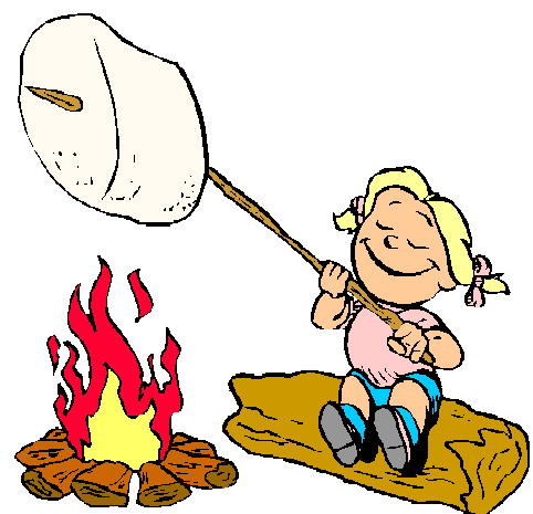 Campfire Smores Clipart - Free Clipart Images