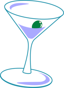 Martini glass cocktail glass clip art image 2 - Clipartix