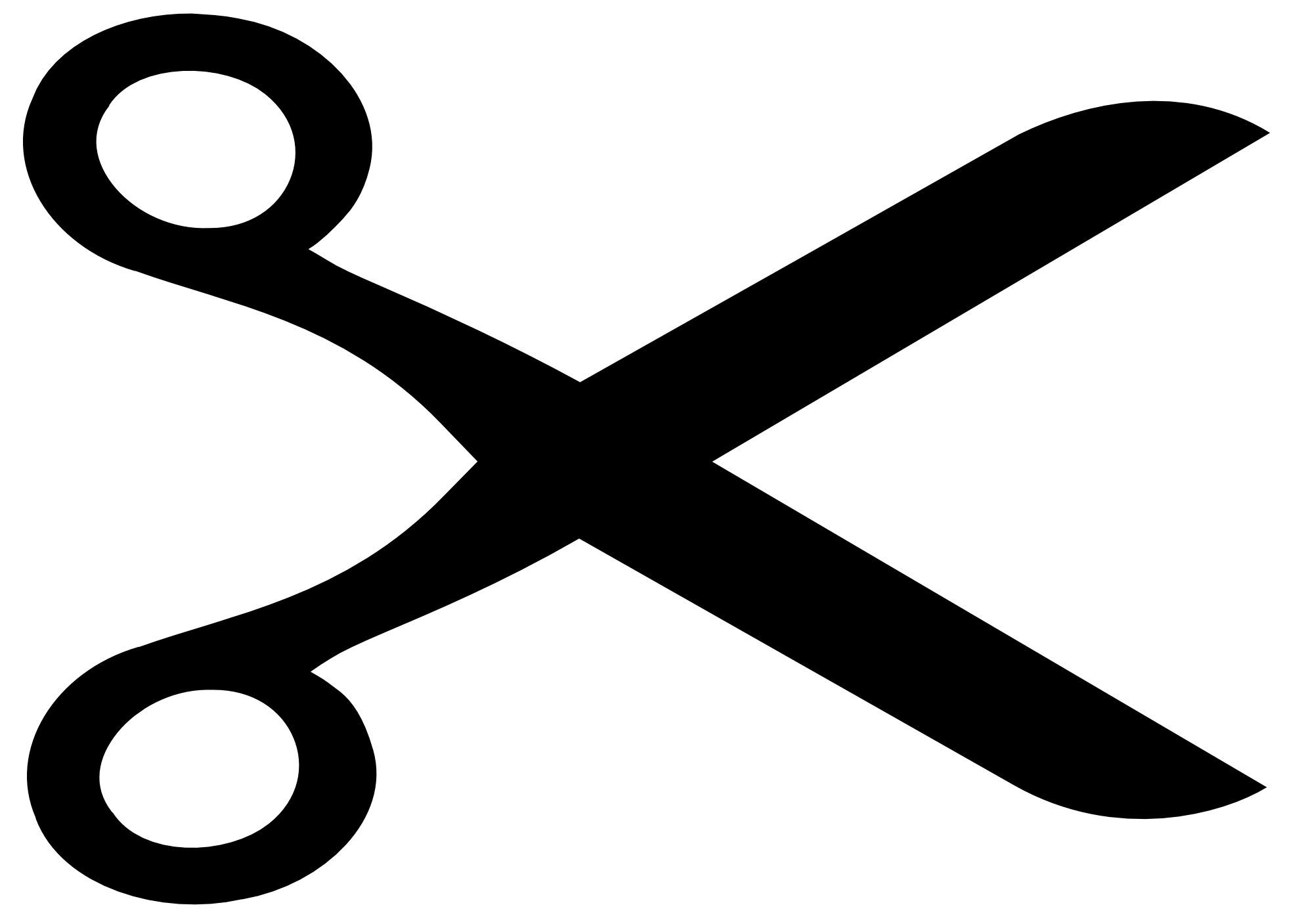 Clipart scissors symbol