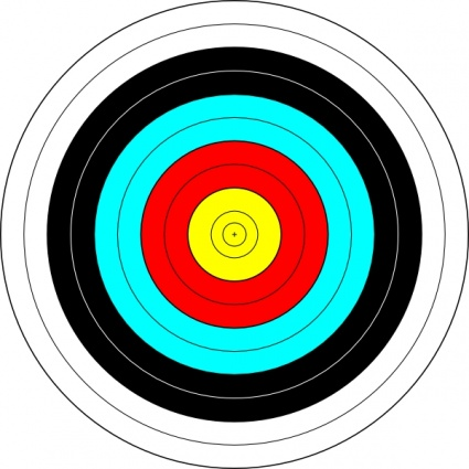 Archery Target Clipart
