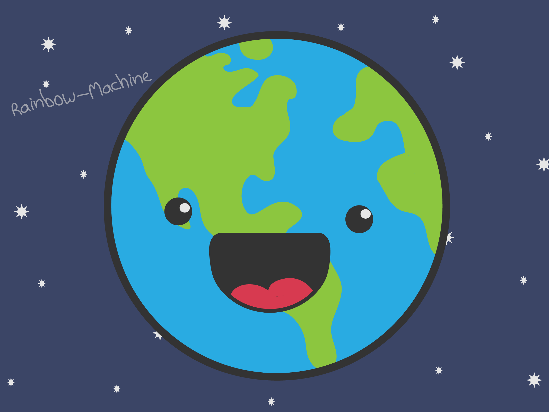 Happy World by rainbow-machine on DeviantArt