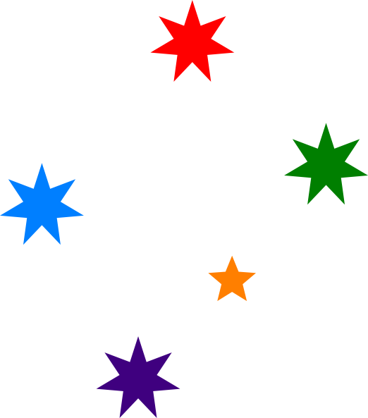 Magic Stars Clipart
