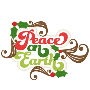 Christmas Peace On Earth Clipart