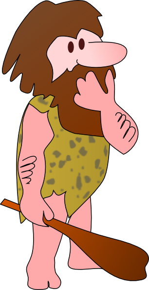 Free Cartoon Caveman Clip Art