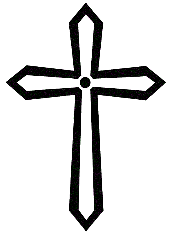 Cross Color Pages. top 10 free printable cross coloring pages ...