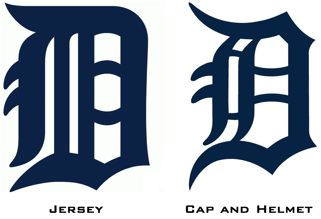 Detroit tigers d clipart
