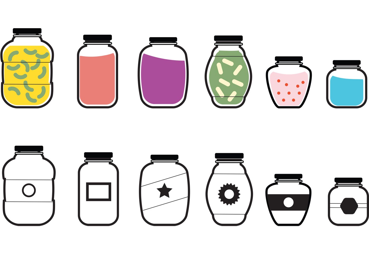 Mason Jar Craft Free Vector Art - (570 Free Downloads)