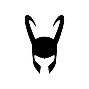 Avengers Loki Helmet - Vinyl Decal - Multiple Colors