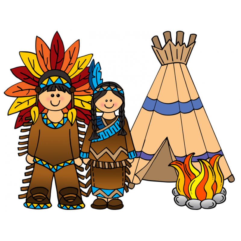 Native American Clip Art - Tumundografico