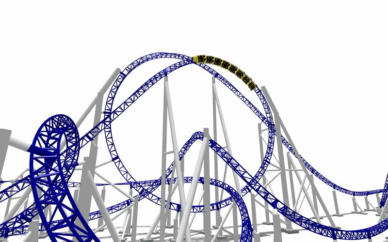 Intamin 12 looper [NL] - Theme Park Review
