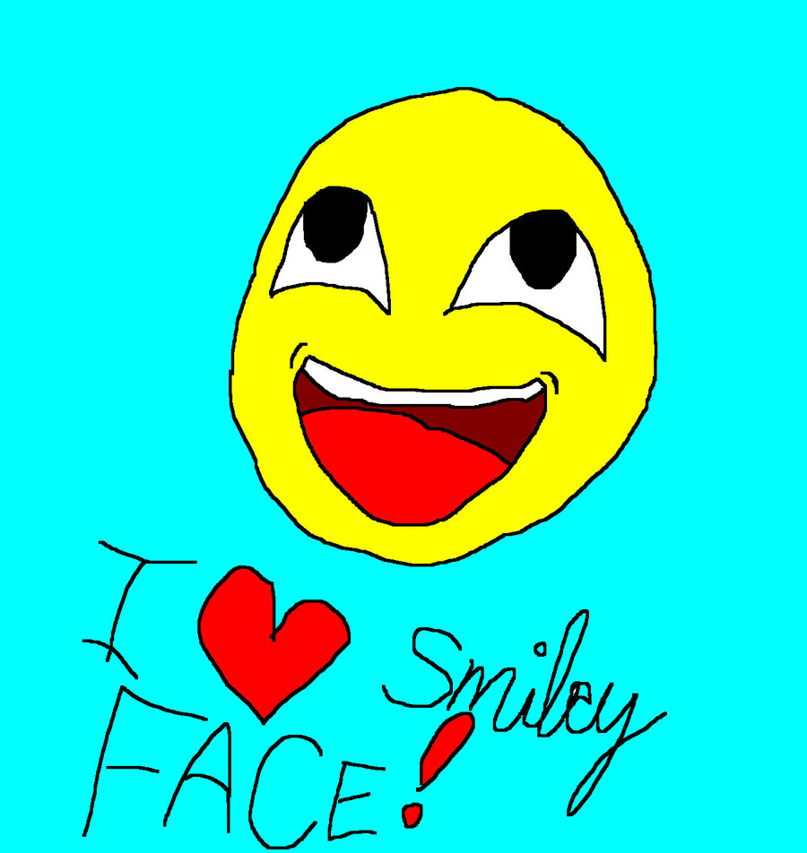 I HEART SMILEY FACE