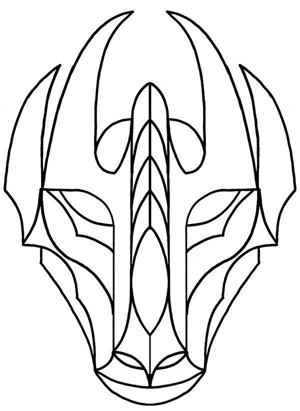 Printable Chinese Dragon Masks — Crafthubs