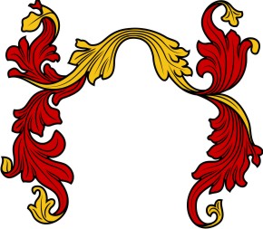 Mantling Clip Art for Your Custom Family Coat of Arms