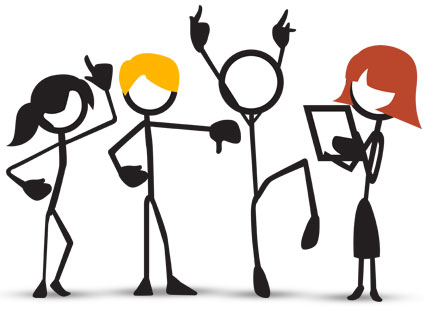 Cutout People Images: Illustrated - eLearning Templates ...