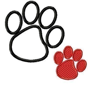 Dog Cat Lion Wildcat Paw Print Machine by FrouFrouByHeatherSue