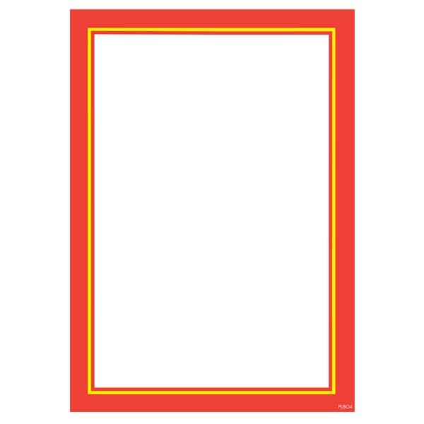 Laminated Price tickets PLAIN
