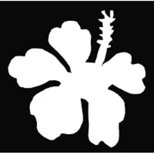 Snazaroo Face Paint Stencils - Hibiscus Flower: Face Paint ...