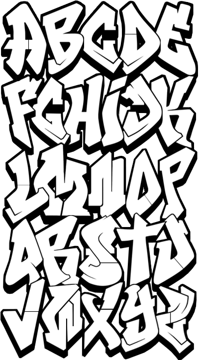 Alphabet Graffiti Letter | Career City