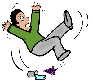 Animated Person Falling Clipart