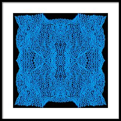 L8-54-0-178-255-5000x5000 Digital Art by Gareth Lewis