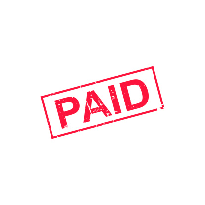 Stamp Of Paid Pictures, Images and Stock Photos