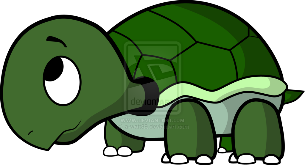 Cartoon Turtle With Glasses #105