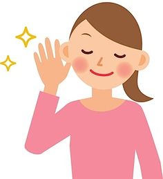 Auditory learner clipart
