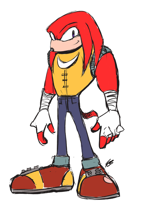 Knuckles Cartoon - ClipArt Best