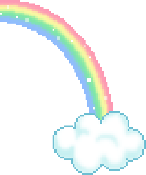 Kawaii Rainbow by pastelcat | WHI