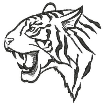 Embroidery Designs - Wild Animal Outlines(