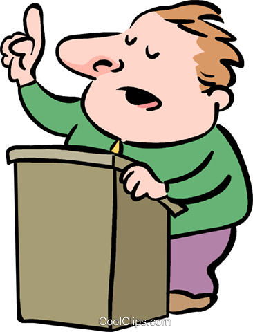 Speeches clipart