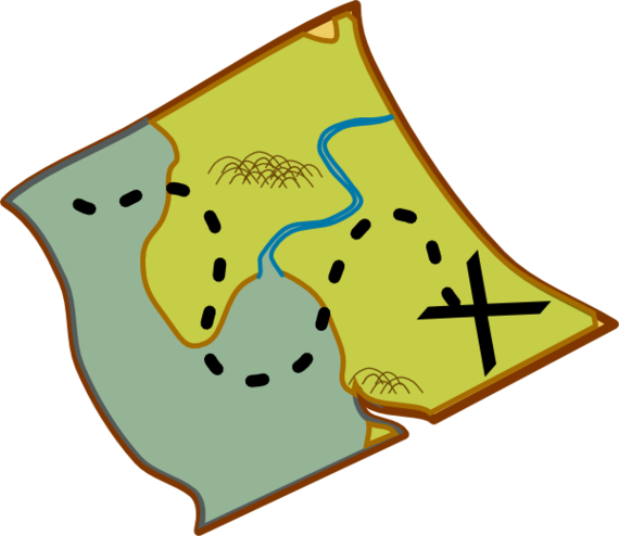 Treasure Map Compass Clipart - Free to use Clip Art Resource