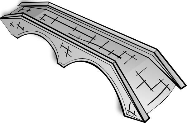 Cartoon Bridge Clipart