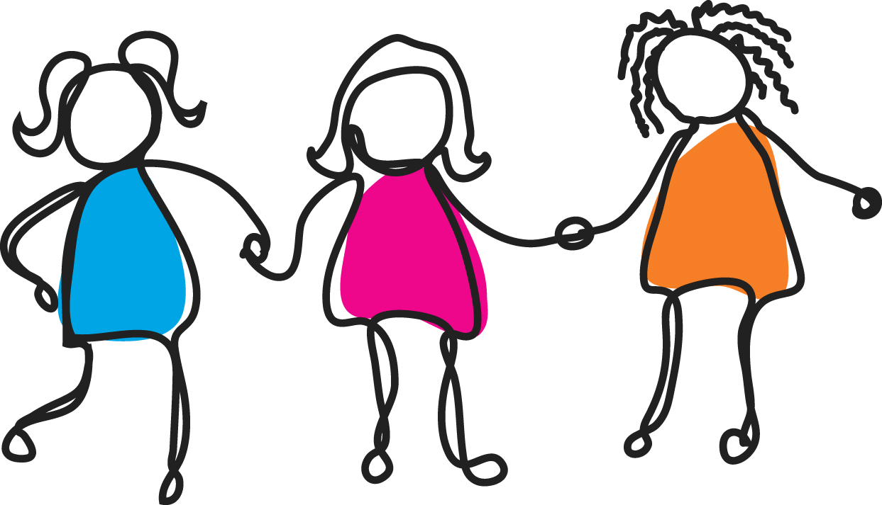 Clip Art Group Of Friends Clipart