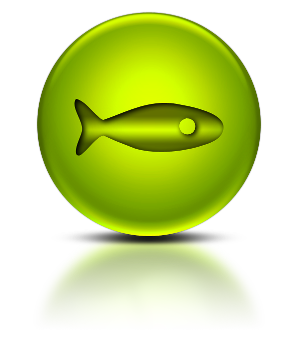 Cartoon Fish Icon #013239 Â» Icons Etc