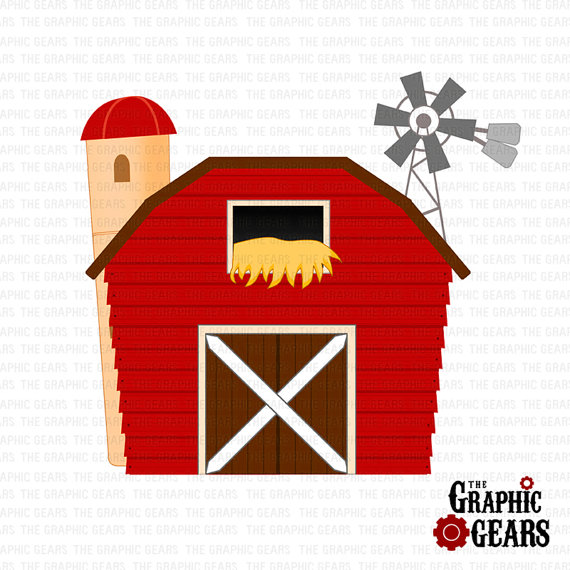 Red Barn Clipart