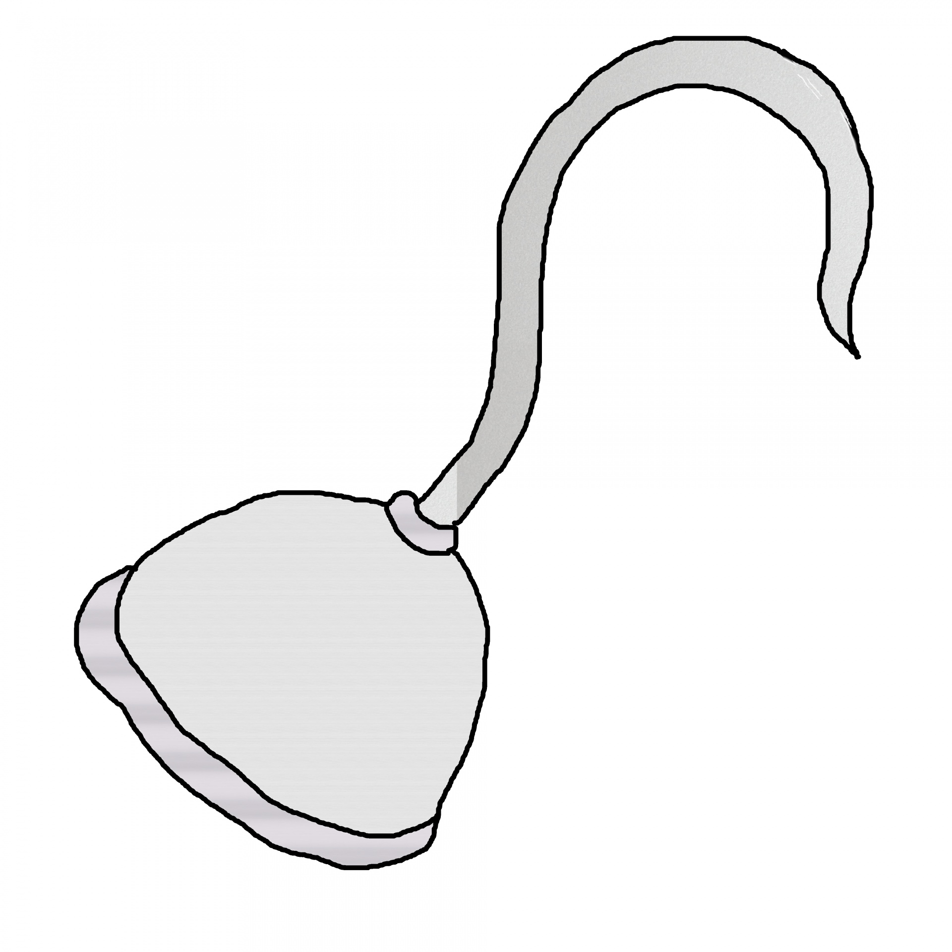 Pirate Hook Outline Free Stock Photo - Public Domain Pictures